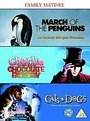 Family Matinee - March Of The Penguins/Charlie And The Chocolate Factory/Cats And Dogs (Box Set)