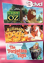 Lion Of Oz / Millionaire Dogs / Forgotten Toys (Animated) (Triple Box Set)