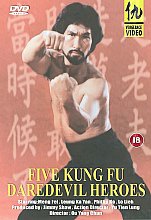 Five Kung Fu Daredevil Heroes