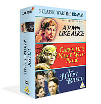 3 Classic Wartime Dramas - A Town Like Alice / Carve Her Name With Pride / This Happy Breed