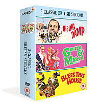 3 Classic British Sitcoms - Rising Damp / George And Mildred / Bless This House