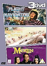 Flight of The Navigator / Gulliver's Travels / Merlin (Box Set)