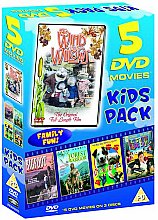 5 DVD Movies Kids Pack 2