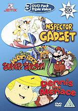 Inspector Gadget \ Dennis The Menace \ Super Mario Bros Super Show (Animated) (Box Set)