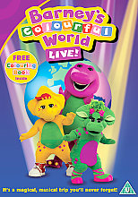 Barney - Colourful World - Live (DVD And Colouring Book)