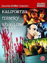 Kalifornia / Misery / Shallow Grave (The Essential Chiller Collection)