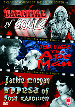 3 Classic Horrors Of The Silver Screen - Vol. 4 - Carnival Of Souls / The Ape Man / Mesa Of Lost Women