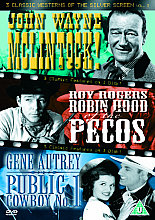 3 Classic Westerns Of The Silver Screen - Vol. 3 - McLintock / Robin Hood Of The Pecos / Public Cowboy No. 1