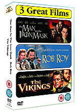 Action Collection - The Man In The Iron Mask/Rob Roy/The Vikings (Box Set)