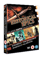 Historical Epics Collection - Barabbas/The Conqueror/Spartacus/Gladiator (Box Set)