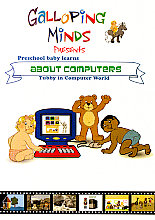 Galloping Minds - Pre-School Baby Learns About Computers