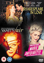 Shakespeare In Love/Marie Antoinette/Vanity Fair (Box Set)