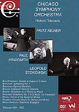 Chicago Symphony Orchestra - Historic Telecasts - Fritz Reiner/Paul Hindemith/Leopold Stokowski (Various Artists)