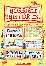 Horrible Histories - Terrible Tudors / Rocking Renaissance / Royal Pain / Angry Aztecs / Revolting Revolution / Surprising Samurai