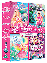 Barbie Fairytopia Movie Collection - Fairytopia/Mermaidia/Magic Of The Rainbow/Mariposa And Her Butterfly Fairy Friends (Box Set)