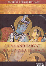 Shiva and Parvati Sitting On A Terrace