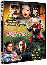 Curse Of The Golden Flower/Fearless/Crouching Tiger Hidden Dragon (Box Set)