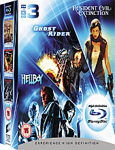 Ghost Rider/Resident Evil - Extinction/Hellboy (Box Set)